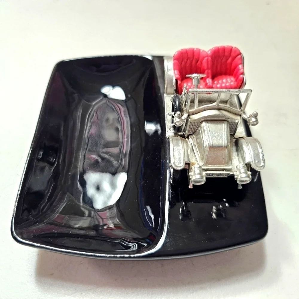 Lesney 1911 Renault Scaled Miniature Model Car, Fun Change Catch All Dish Tray